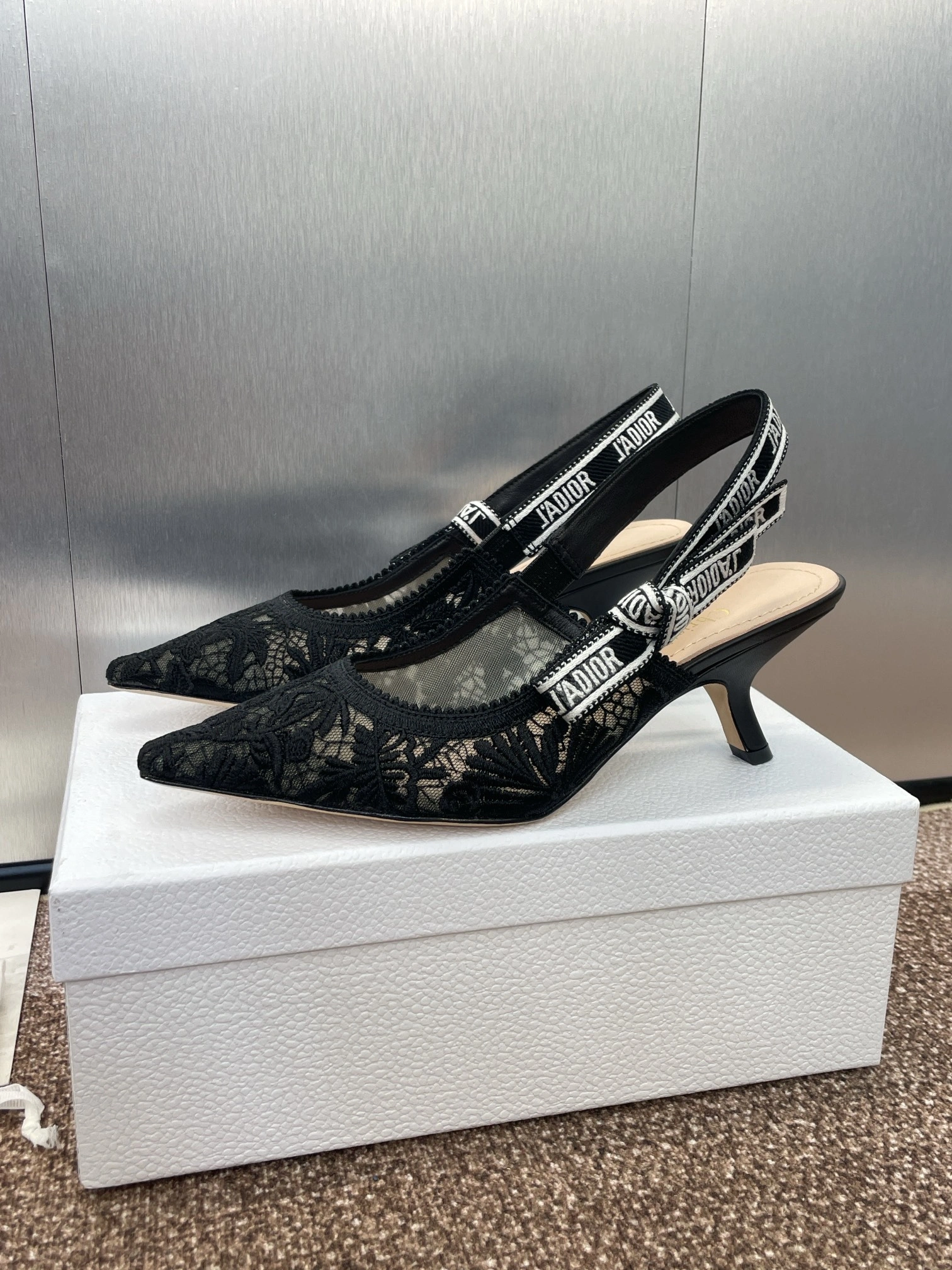 COCO-- 4ior KDV038CDT_S900 embroidery J'A Heel height：6.5cm item:E-X000H2331